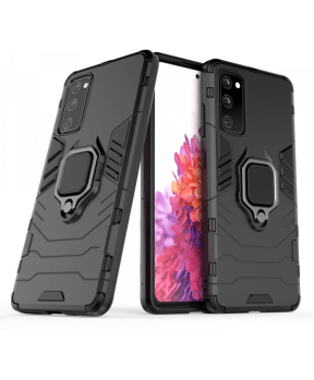 Silikonski ovitek Armor Ring za Samsung Galaxy S23 5G - črn - slika 2