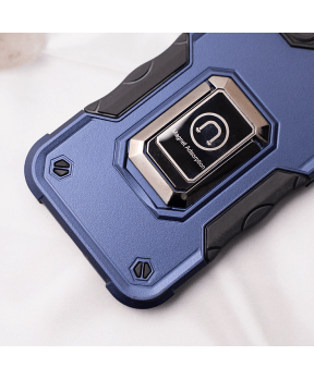 Silikonski ovitek Armor Ring za Samsung Galaxy A33 5G A336 - moder - slika 3