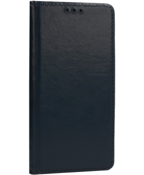 Special usnjena preklopna torbica za Samsung Galaxy A54 - modra - slika 2