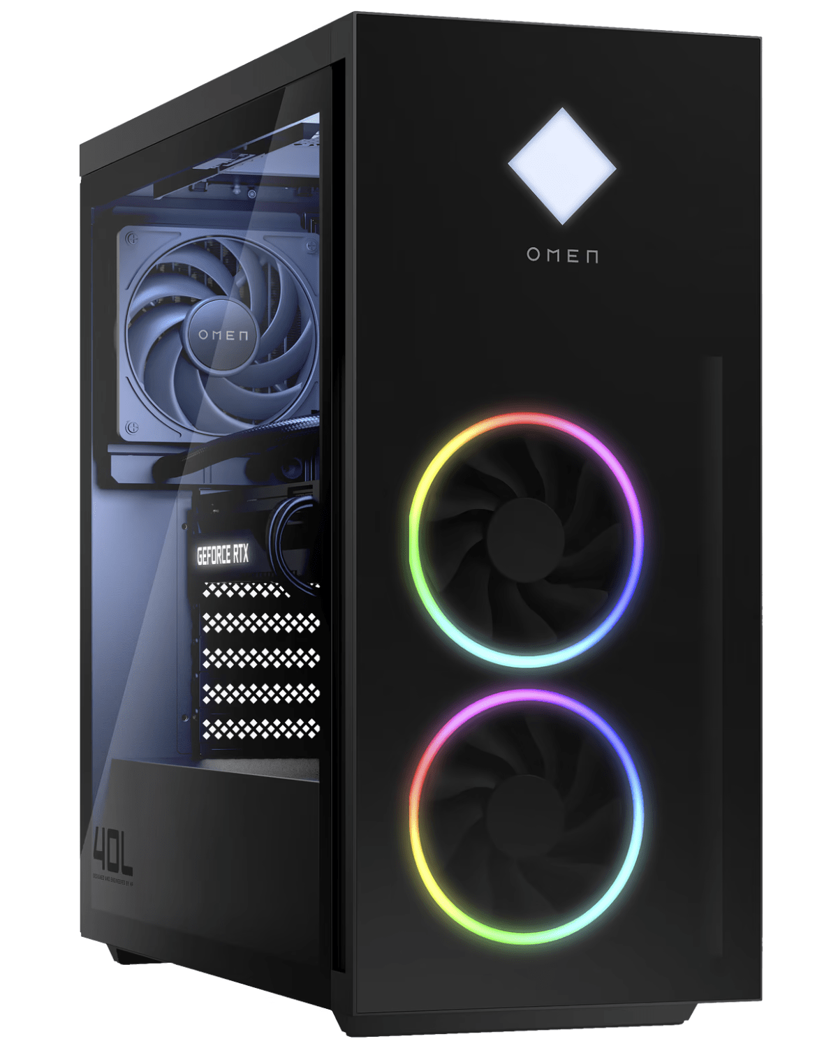 Računalnik HP OMEN 40L GT21-2018nb | i7-14700F | RTX 4060 Ti (8 GB) / i7 / RAM 32 GB / SSD Disk - HP Renew, Outlet - Odprta embalaža
