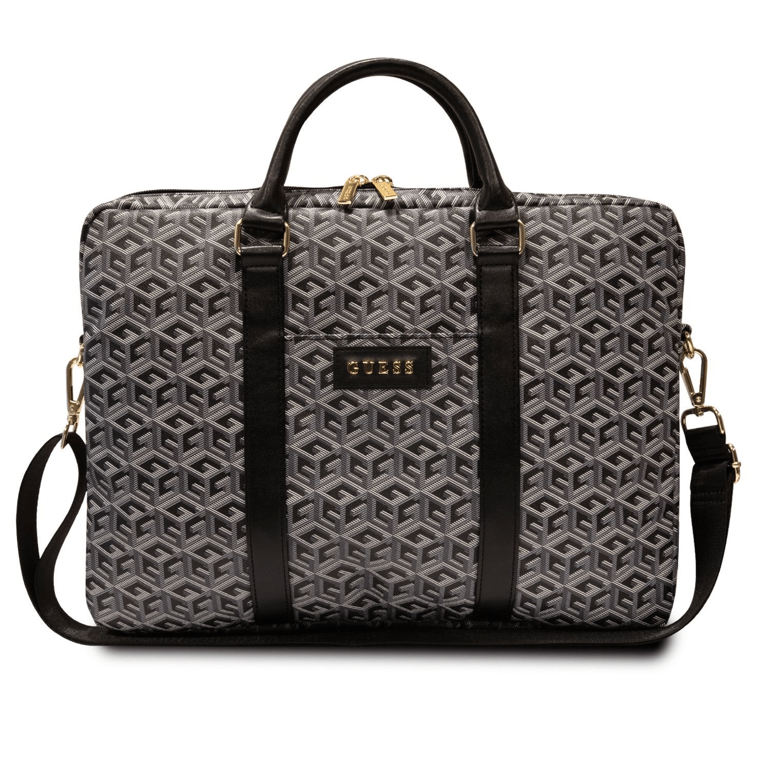 Originalna Guess GUCB15HGCFSEK torba za prenosnike do 15-16 inch - G Cube črna