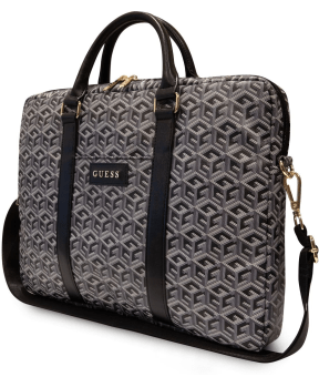 Originalna Guess GUCB15HGCFSEK torba za prenosnike do 15-16 inch - G Cube črna - slika 3