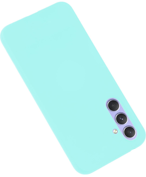 Goospery Soft Feeling silikonski ovitek za Samsung Galaxy A14 - mint - slika 3