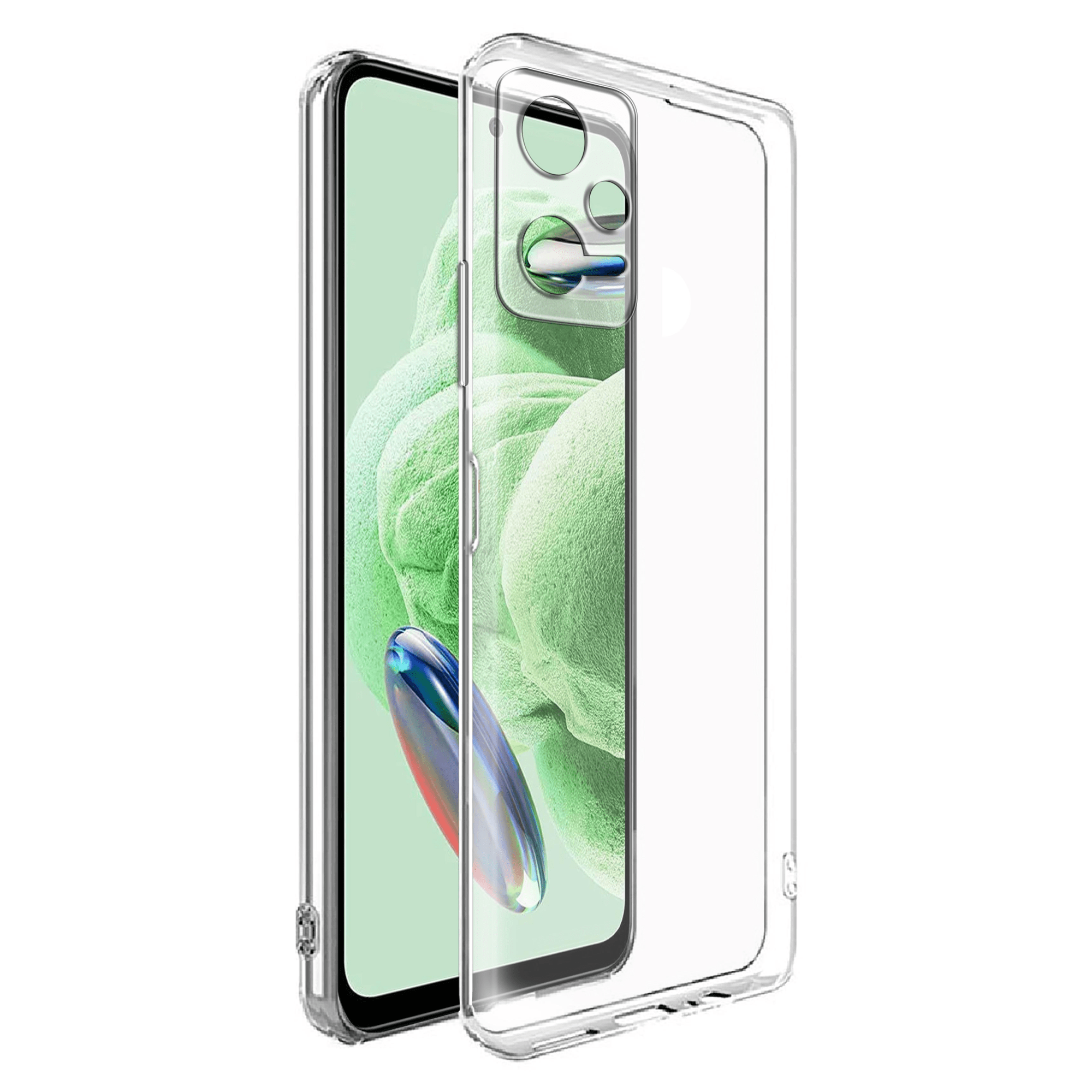 Clear Case 1,8 mm silikonski ovitek za Xiaomi Redmi Note 12s - prozoren