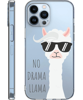Clear Case No Drama LLama za Samsung Galaxy A34 - prozoren - slika 2