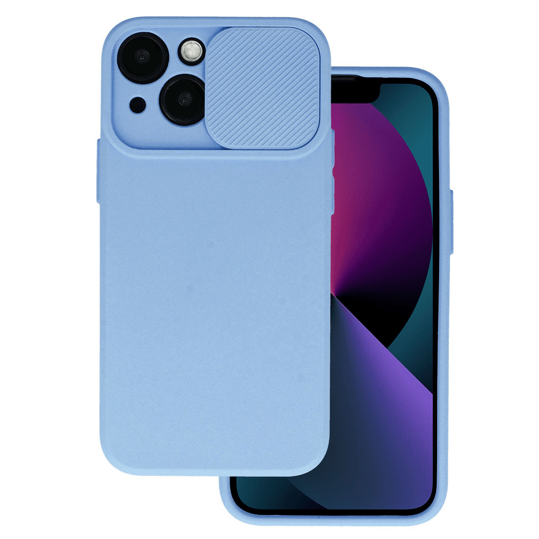 Onasi Lens Cover silikonski ovitek zaščita za Samsung Galaxy A15 5G - roza