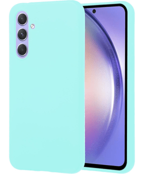 Goospery Soft Feeling silikonski ovitek za Samsung Galaxy A14 - mint - slika 2