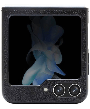 GUESS GUHCZF5HGGSHK ovitek Samsung Galaxy Z Flip 5 F731 - črn z bleščicami - slika 4
