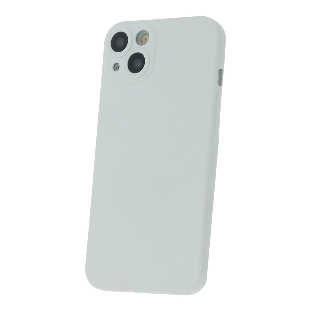 Silikonski ovitek za iPhone 15 Pro Max - mat bel