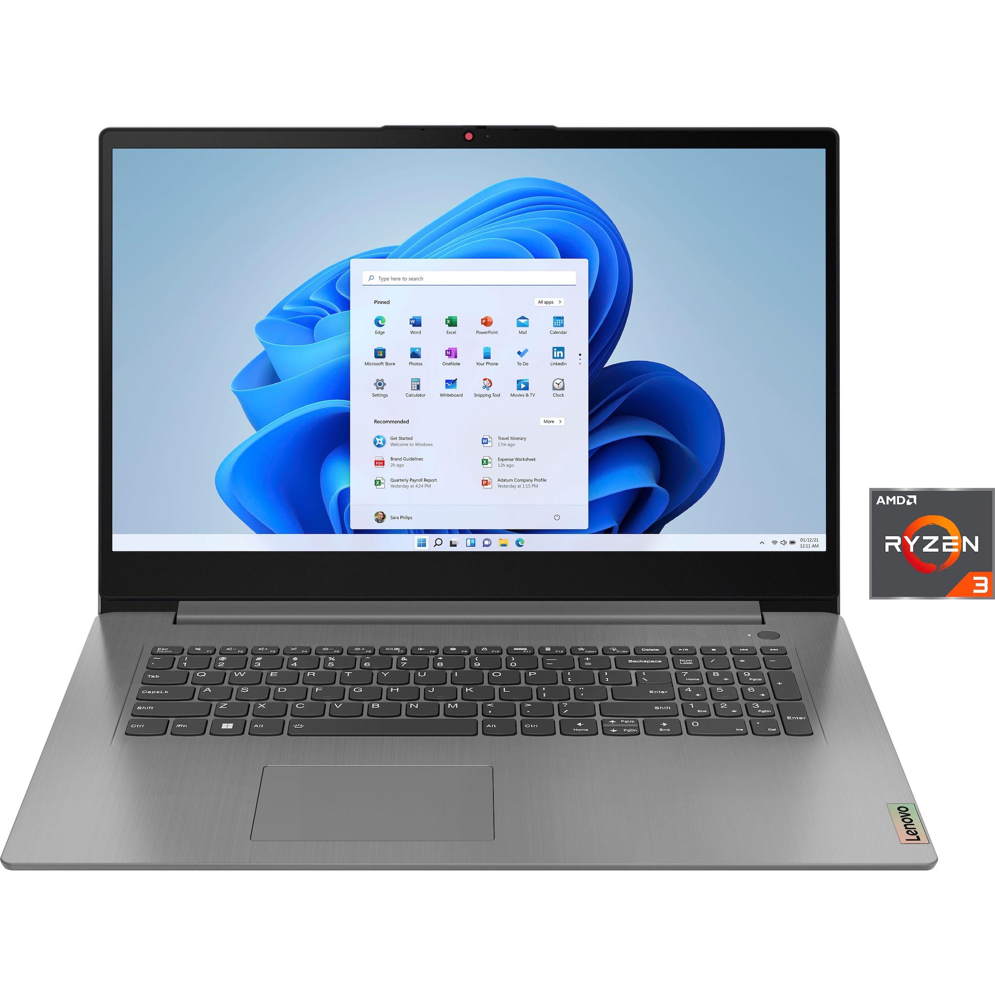 Prenosnik Lenovo IdeaPad 1 15AMN7 Cloud Grey * minimalne praskice / AMD Athlon™ Silver / RAM 8 GB / SSD Disk / 15,6″ FHD - Lenovo Refurbished, Outlet - Odprta embalaža