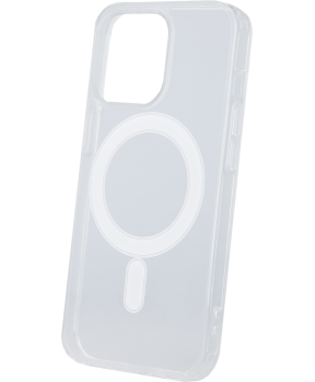 Silikonski ovitek ANTISHOCK MagSafe za iPhone 15 Pro - prozoren - slika 2