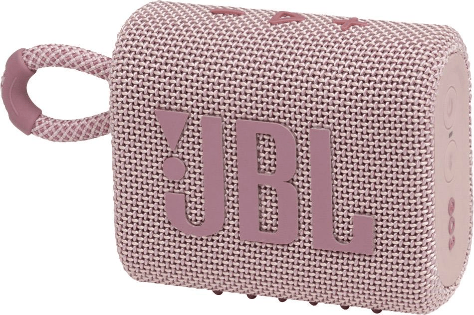 JBL Go 3 originalni prenosni bluetooth zvočnik - roza