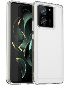 Ultra tanek silikonski ovitek za Xiaomi 13T - prozoren - slika 2