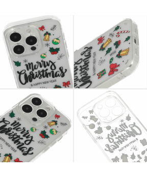 Clear Case Christmas za Samsung Galaxy A24 - prozoren - slika 5