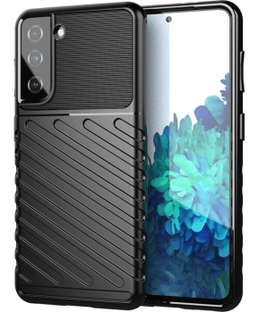 Silikonski ovitek Thunder Armor za Samsung Galaxy S23 FE - črn - slika 2