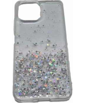 Silikonski ovitek z bleščicami SPARKLE za Samsung Galaxy A05s - prozoren - slika 2
