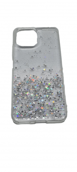 Silikonski ovitek z bleščicami SPARKLE za Samsung Galaxy A05s - prozoren