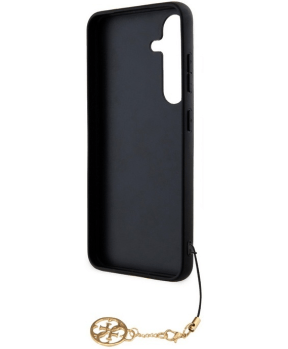 GUESS GUHCS24SGF4GGR ovitek za Samsung Galaxy S24 5G - siv z obeskom - slika 3