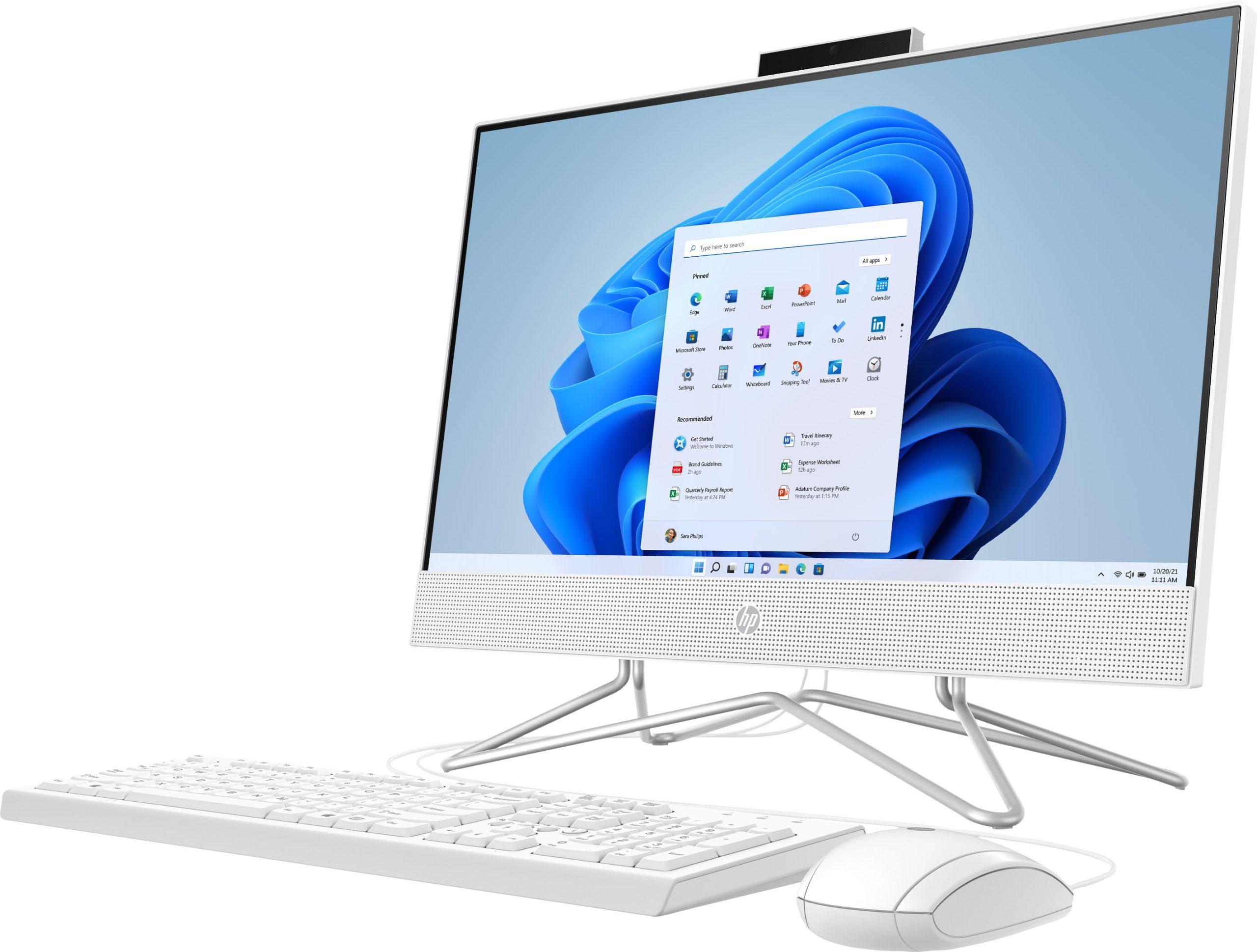Računalnik HP All-in-One 22-dd2006na / Intel® Pentium® / RAM 4 GB / SSD Disk - HP Renew, Outlet - Odprta embalaža - slika 3