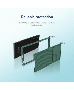 Nillkin CamShield zaščita za Samsung Galaxy S24 Ultra 5G - črna - slika 5