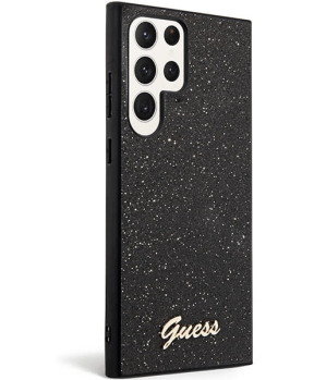 GUESS GUHCS24LHGGSHK ovitek za Samsung Galaxy S24 Ultra 5G - črn z bleščicami - slika 4