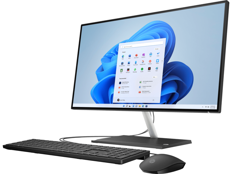 Računalnik HP 24-ck0012nl AiO | 23,8" FHD / i5 / RAM 8 GB / SSD Disk - HP Renew, Outlet - Odprta embalaža - slika 3