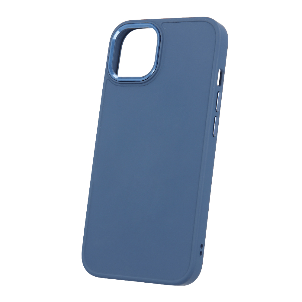 Satin silikonski ovitek za Samsung Galaxy A35 - moder