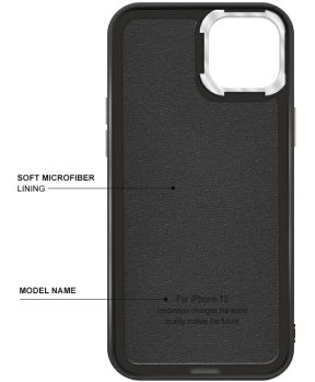 Satin silikonski ovitek za Samsung Galaxy A55 - črn - slika 5