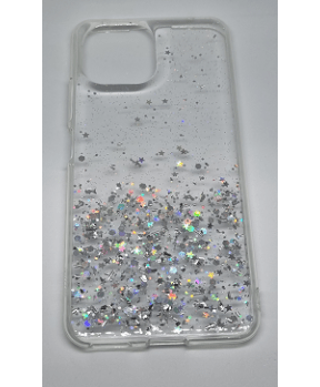 Silikonski ovitek z bleščicami SPARKLE za Samsung Galaxy A15 5G - prozoren - slika 3