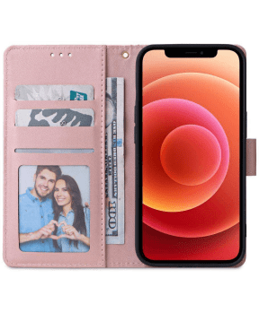 Onasi preklopna torbica Wallet denarnica Fancy Diary Xiaomi Redmi Note 13 Pro 4G - Flower bela - slika 5