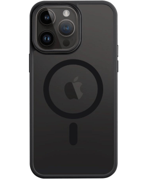 Tactical Asphalt MagForce silikonski ovitek za iPhone 14 - prozorno črn - slika 2