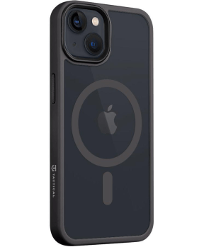 Tactical Asphalt MagForce silikonski ovitek za iPhone 13 6.1 - prozorno črn - slika 3