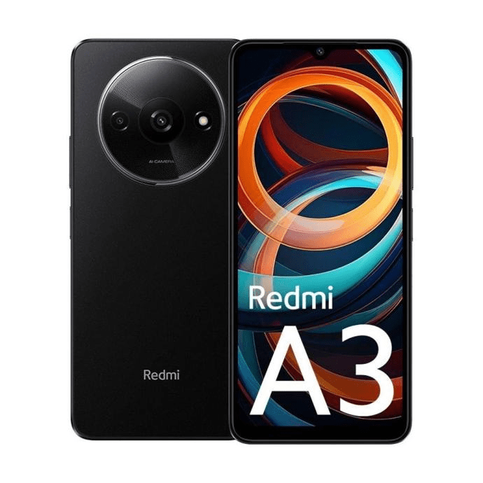 Pametni telefon Xiaomi Redmi A3 4G 3GB/64GB - črn