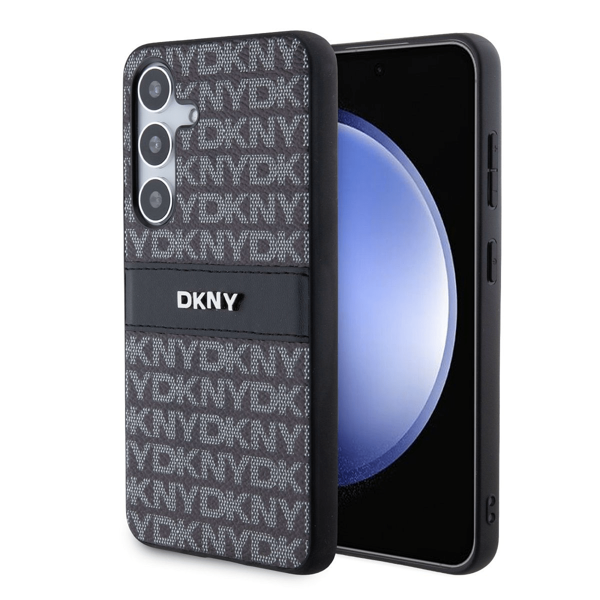 Originalen DKNY ovitek za Samsung Galaxy S24 Ultra 5G - črn - DKHCS24LPRTHSLK