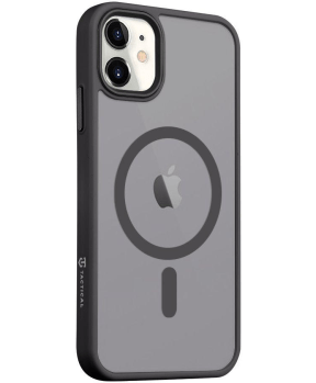 Tactical Asphalt MagForce silikonski ovitek za iPhone 11 - prozorno črn - slika 3