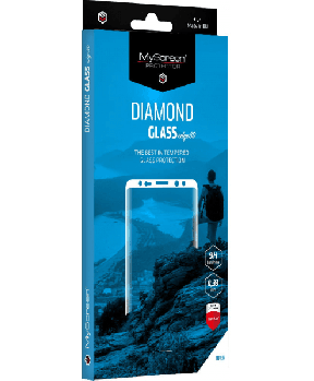 My Screen protector ZAŠČITNO KALJENO STEKLO Honor 200 - DIAMOND GLASS EDGE 3D - črn - slika 2
