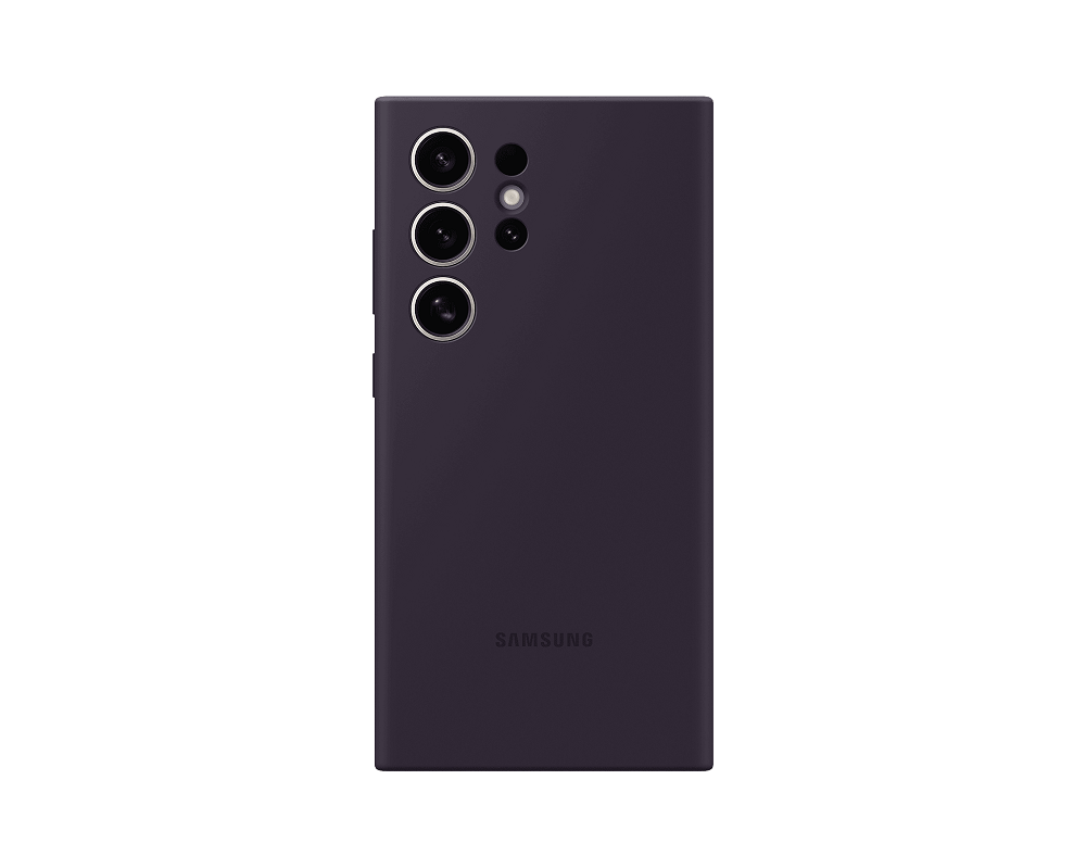 Samsung original Silicon Case EF-PS928TTE za Samsung Galaxy S24 Ultra 5G - temno vijolična
