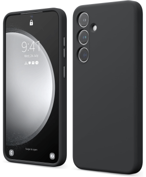 Silikonski ovitek za Samsung Galaxy S25 5G - mat črn - slika 2