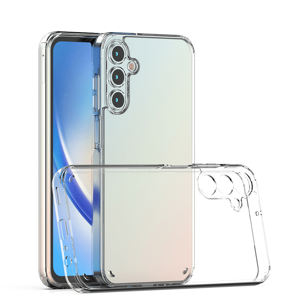 Clear Case 1,8 mm silikonski ovitek za Samsung Galaxy A36 - prozoren