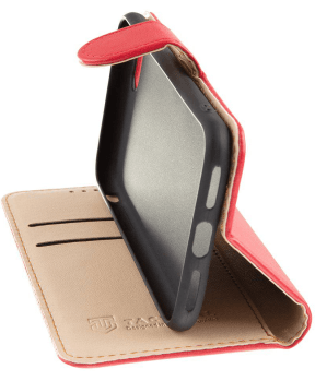 Tactical preklopna torbica Fancy Diary gladka Xiaomi Redmi 14c - rdeča - slika 3