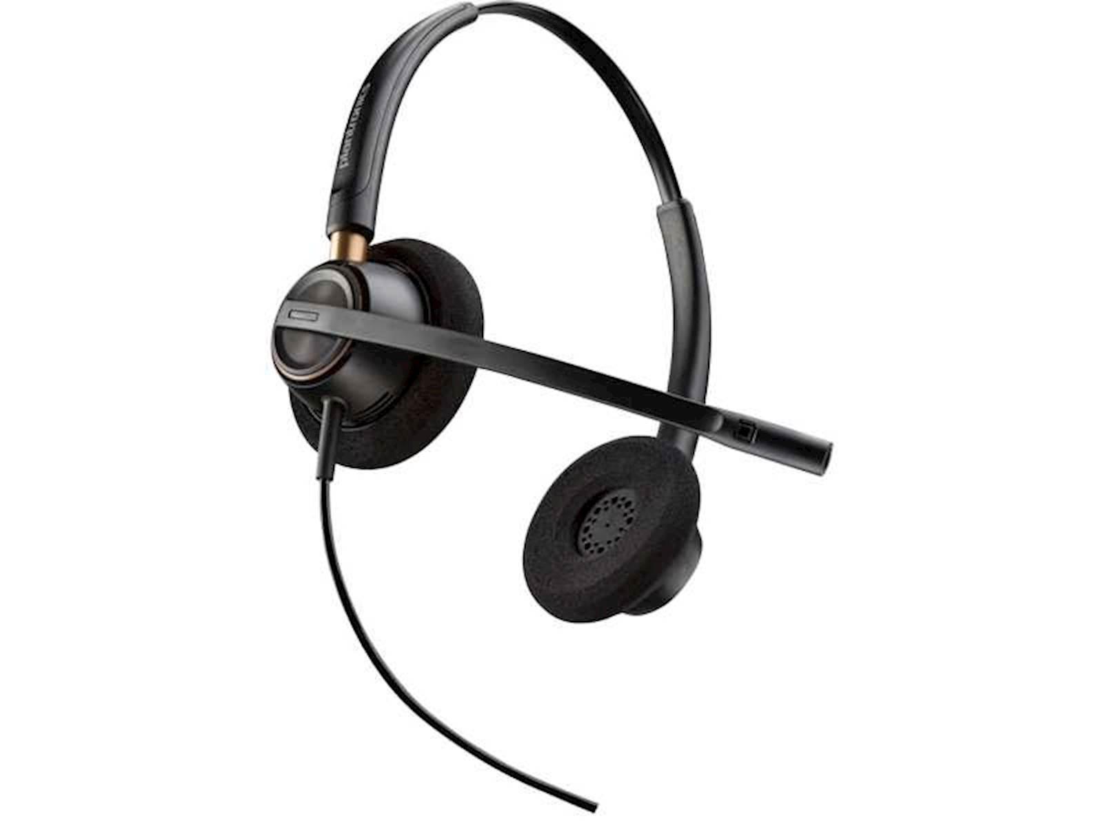 Binavralne slušalke Poly EncorePro HW520 s priklopom Quick Disconnect - slika 2