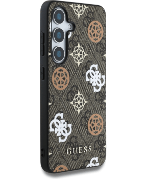 Originalni GUESS ovitek GUHMS25LP4PWPW za Samsung Galaxy S25 Ultra 5G - MagSafe - Stamp - PU - rjav - slika 5