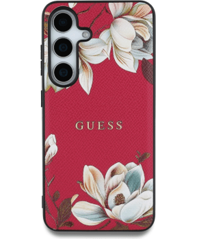 Originalni GUESS ovitek za Samsung Galaxy S25 5G - MagSafe - Printed Flower - pink - GUHMS25SPGNMPLMF - slika 4