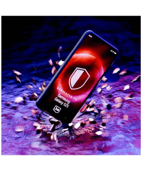 3MK Satin Armor Case silikonski ovitek za Samsung Galaxy S25 5G - prozorno črn - slika 3