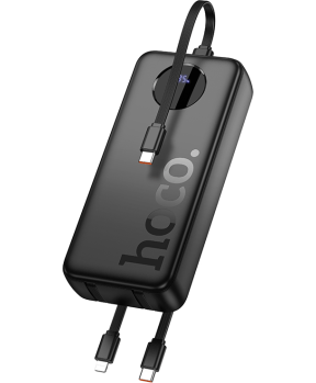 Hoco zunanja baterija powerbank J132A 20000 mAh Fast Cherge 22,5W + PD 20W - črna - slika 5