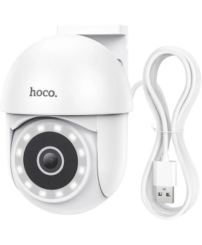 Hoco zunanja varnostna nadzorna kamera D2 WiFi PTZ Full HD - slika 2