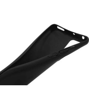 Silikonski ovitek za Honor Magic 7 Lite - mat črn - slika 3