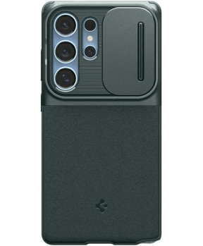 Spigen Optik Armor silikonski ovitek za Samsung Galaxy S25 Ultra 5G - zelen - slika 3