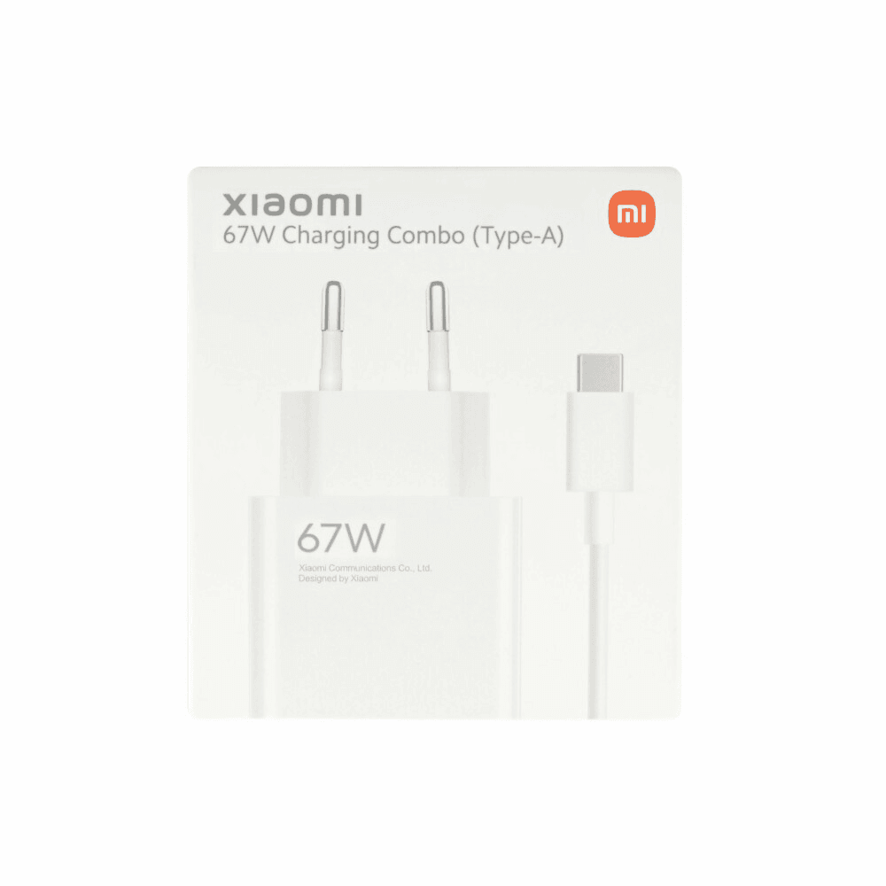 Xiaomi adapter MDY-12-EH hišni polnilec USB-A 67W s polnilnik kablom USB A bel (EU Blister)
