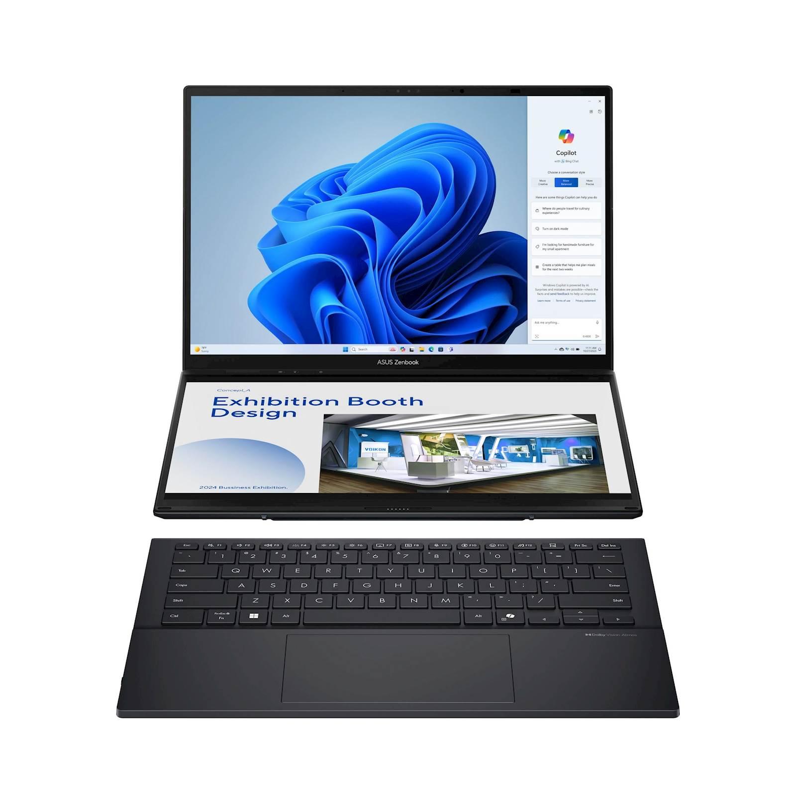 ASUS Zenbook Duo UX8406CA-PZ042X ARL Ultra 9/32GB/SSD 2TB/14" 3K OLED/Intel Arc/W11Pro